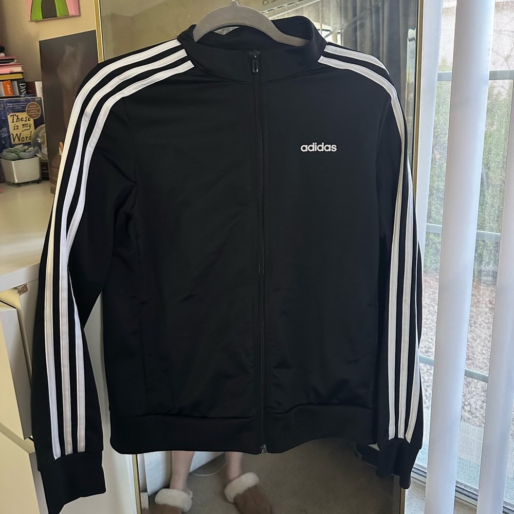 Adidas Black Tracksuit Jacket